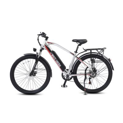 Электровелосипед WHITE SIBERIA CAMRY ALLROAD Cеребристый купить в Самаре