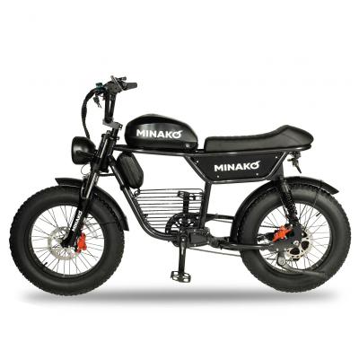 Электровелосипед Minako Bike Чёрный купить в Самаре