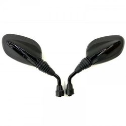 Зеркала заднего вида (ZX2443) D10 2шт (Черный карбон) купить в Самаре