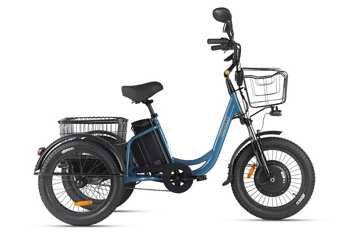 Трёхколёсный электровелосипед Eltreco Porter Fat 700 купить в Самаре