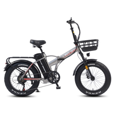 Электровелосипед White Siberia Slav Pro Серый купить в Самаре