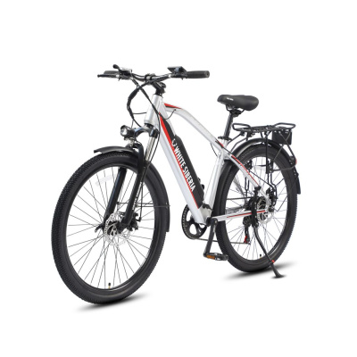 Электровелосипед WHITE SIBERIA CAMRY ALLROAD Cеребристый купить в Самаре