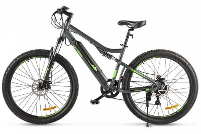 Велогибрид Eltreco Walter (чёрно-зелёный) купить в Самаре