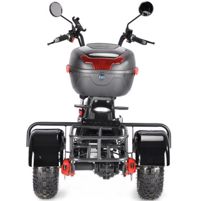 Электроскутер Citycoco White Siberia Trike Mini купить в #REGION_NAME_DECLINE_PP#
