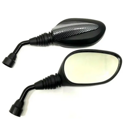 Зеркала заднего вида (ZX2447С) D10 2шт (Черный карбон) купить в Самаре