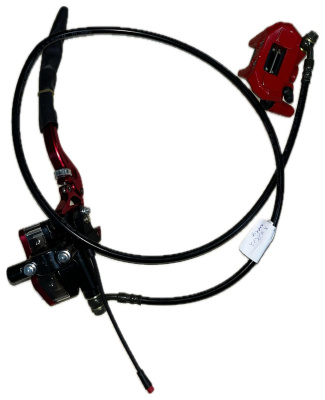 Комплект гидравлического тормоза Ikingi X12/X7 передний купить в #REGION_NAME_DECLINE_PP#