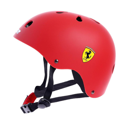 Шлем защитный, детский Ferrari, размер 56-58, цвет красный купить в Самаре