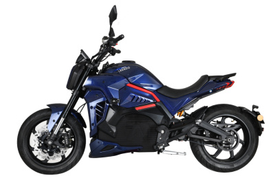 Электромотоцикл Alrendo TS Bravo 2.0 Чёрно-синий купить в Самаре